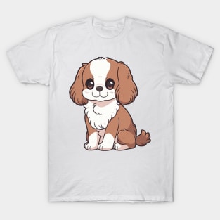 Cavalier King Charles Spaniel Chibi T-Shirt